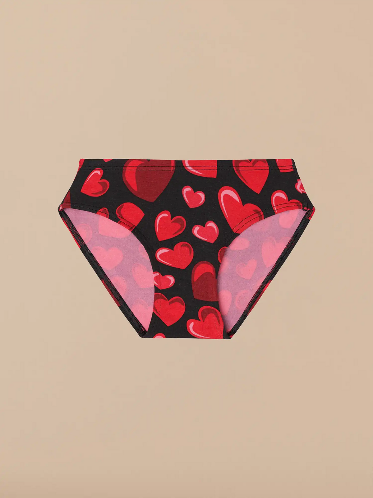 UltraModal™ Kids FeelFree Girls Bikini Brief 3-Pack | Heart Pack