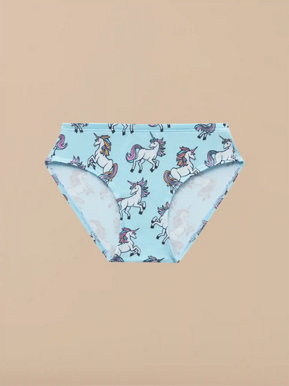 UltraModal™ Kids FeelFree Girls Bikini Brief 6-Pack | Sparkle Stripe Pack