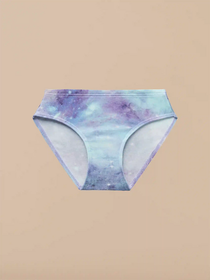 UltraModal™ Kids FeelFree Girls Bikini Brief 6-Pack | Galaxy Stripe Pack
