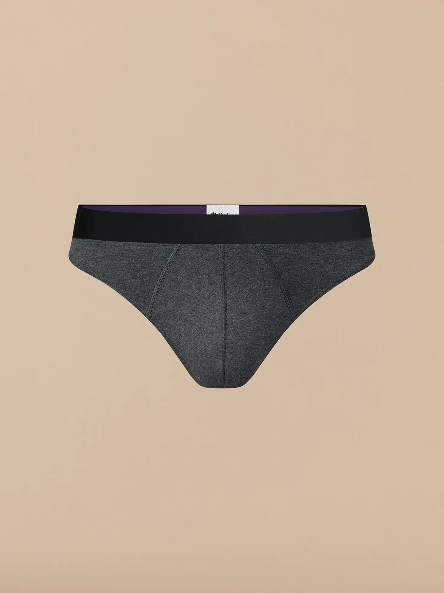 UltraModal™ Core Pouch Front Thong | Heather Charcoal