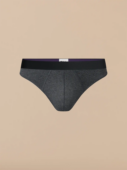 UltraModal™ Core Pouch Front Thong | Heather Charcoal