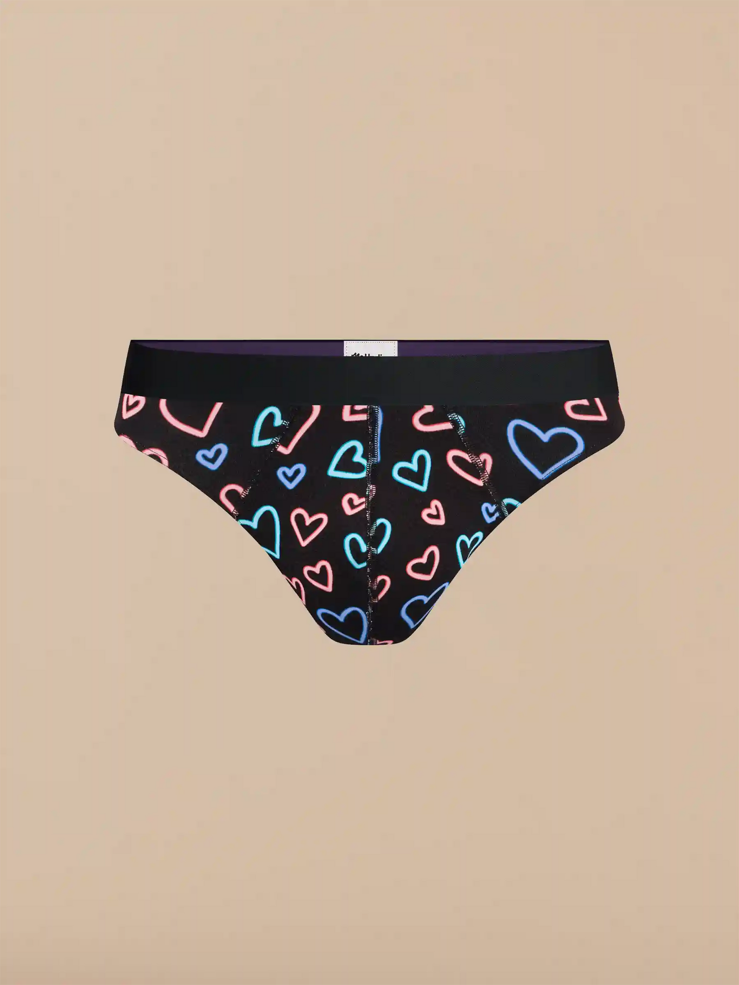 UltraModal™ Core Pouch Front Thong | Electric Hearts 2.0