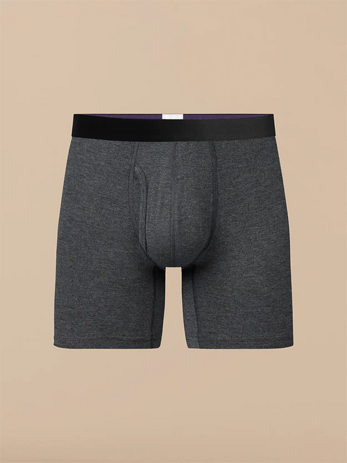 UltraModal™ Core Boxer Brief w/ Fly | Heather Charcoal
