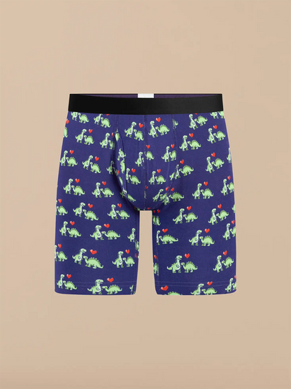 UltraModal™ Core Long Boxer Brief w/ Fly | Jurassic Joy