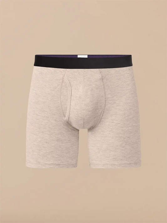 UltraModal™ Core Ball Caddy™ Boxer Brief w/ Fly | Heather Grey