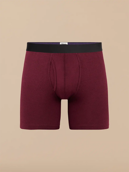 UltraModal™ Core Ball Caddy™ Boxer Brief w/ Fly | Heather Plum