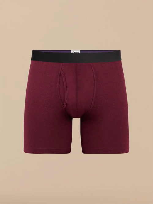 UltraModal™ Core Ball Caddy™ Boxer Brief w/ Fly | Heather Plum