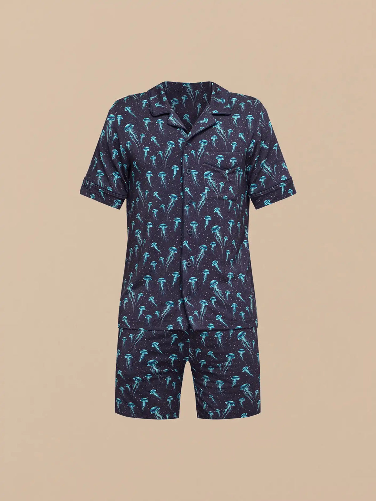 UltraModal™ Short Sleeve PJ Set - Men's | Starry Jellies