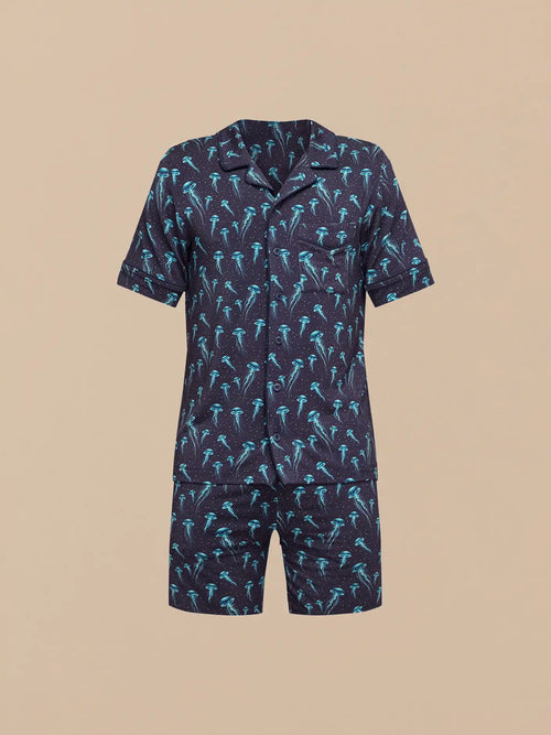 UltraModal™ Short Sleeve PJ Set - Men's | Starry Jellies