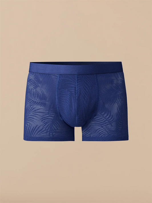 All Over Lace Trunk | Navy Feather