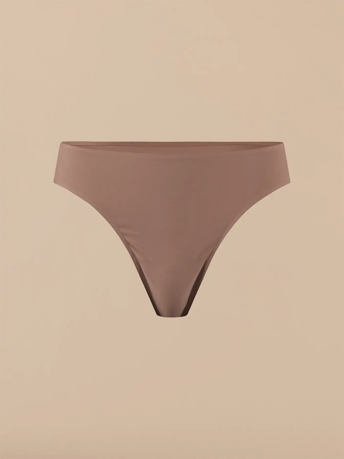 Seamless Thong | Cocoa