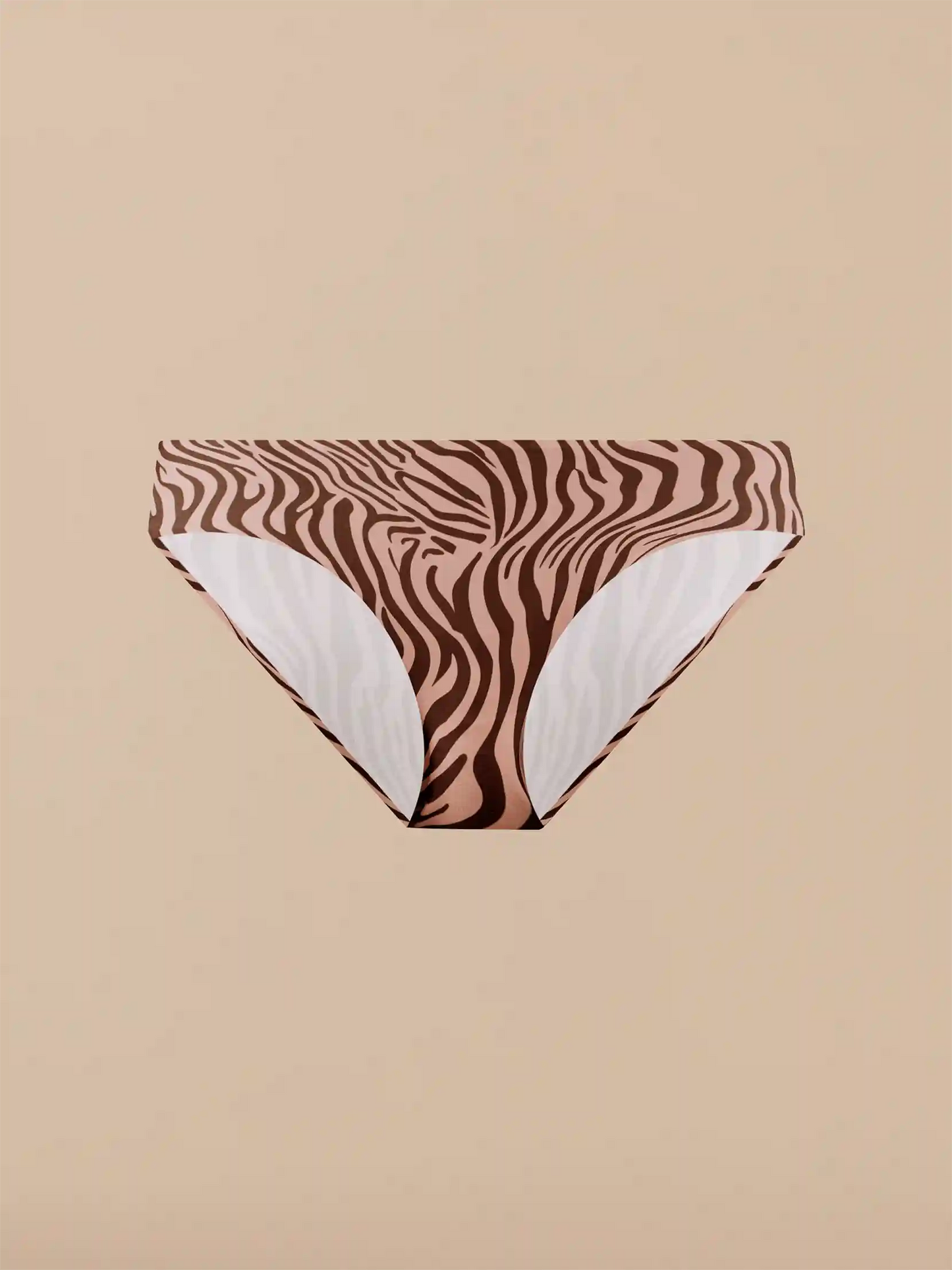 Seamless Bikini | Blush Zebra