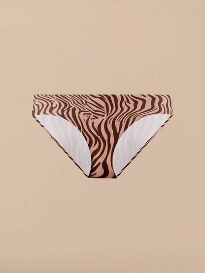 Seamless Bikini | Blush Zebra