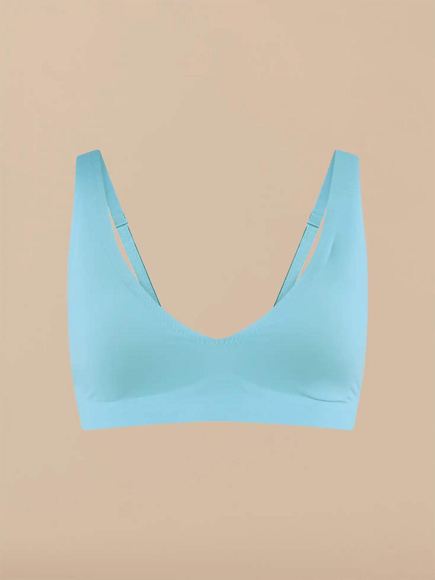 Seamless Plunge Bralette | Sky