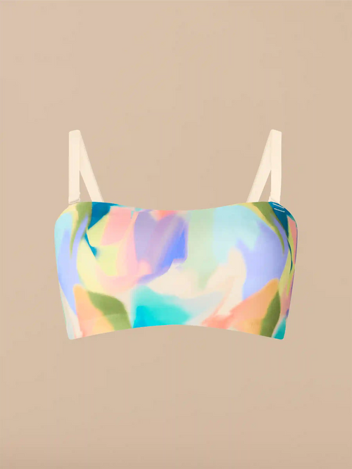 Seamless Bandeau Bralette | Paint Blends