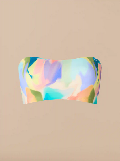 Seamless Bandeau Bralette | Paint Blends