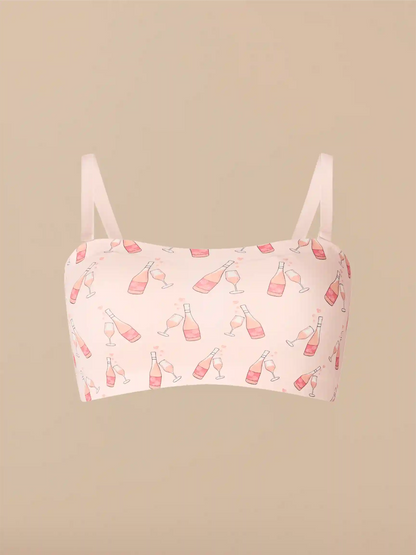 Seamless Bandeau Bralette | Rose All Day