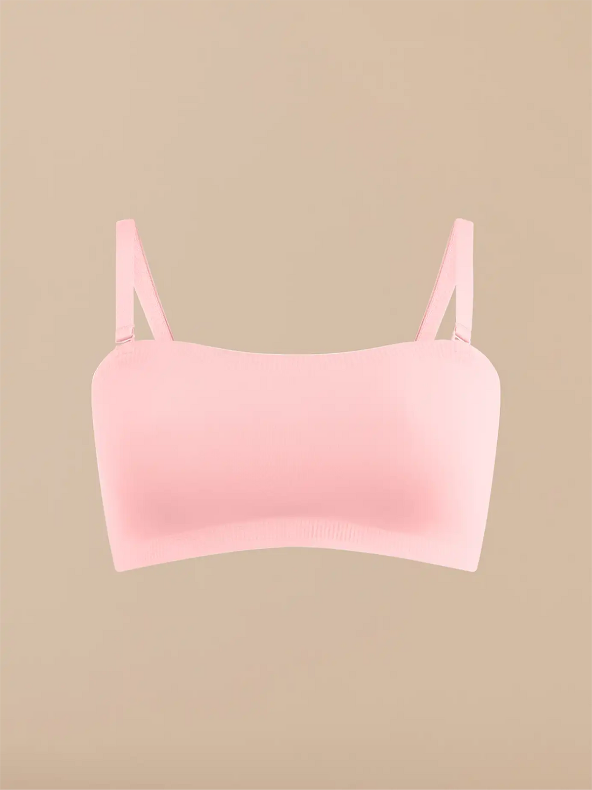 Seamless Bandeau Bralette | Rose