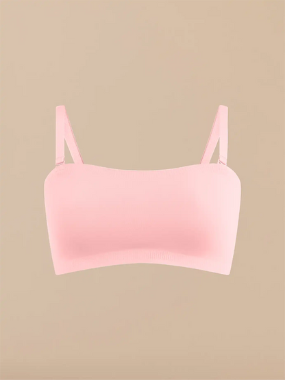 Seamless Bandeau Bralette | Rose