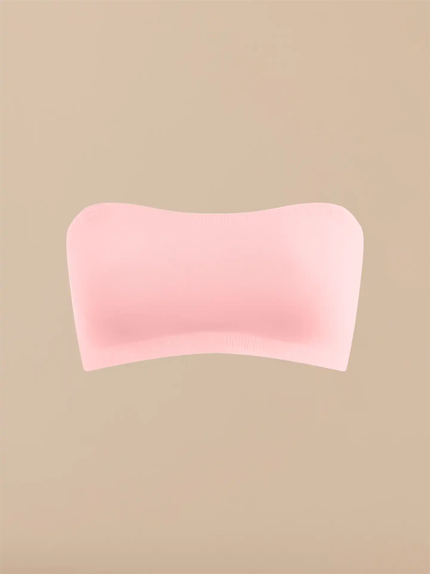 Seamless Bandeau Bralette | Rose
