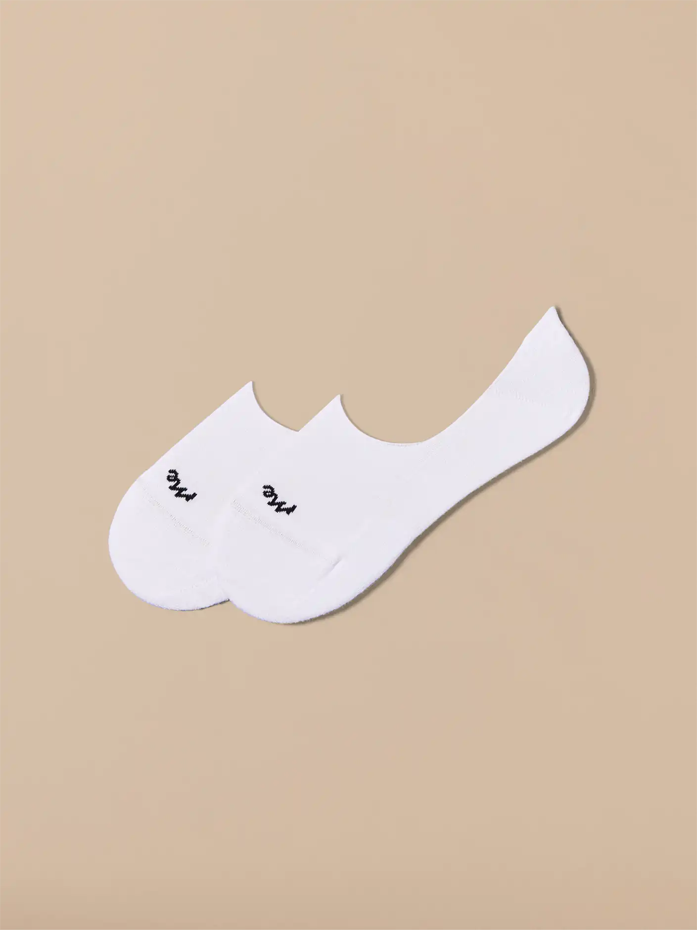 Essential No Show Sock | White
