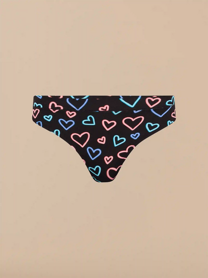 UltraModal™ FeelFree Thong | Electric Hearts 2.0