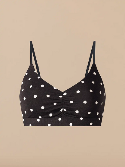 UltraModal™ FeelFree Ruched Bralette | Polka Dots