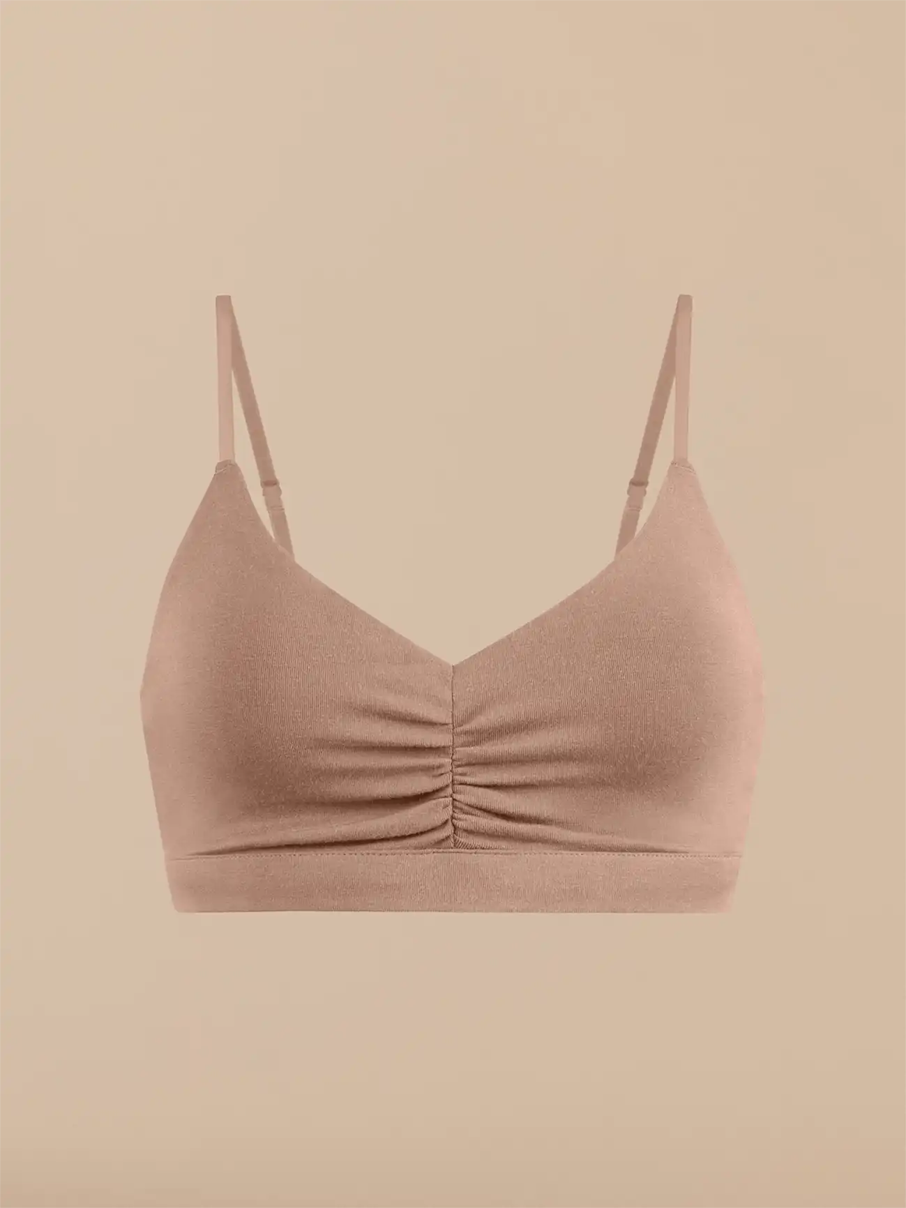 UltraModal™ FeelFree Ruched Bralette | Cocoa