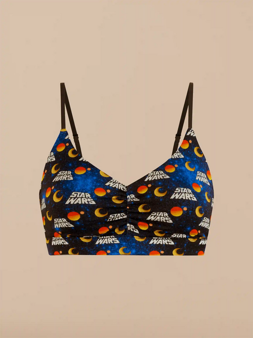 UltraModal™ FeelFree Ruched Bralette | Galaxy Far Far Away