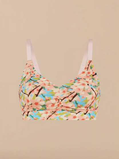 Curvy UltraModal™ FeelFree Ruched Bralette | Cherry Blossom