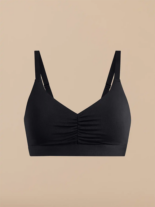 Curvy UltraModal™ FeelFree Ruched Bralette | Black
