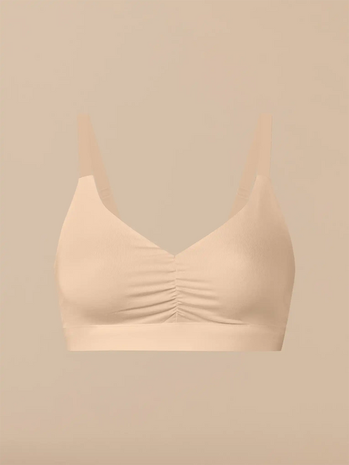 Curvy UltraModal™ FeelFree Ruched Bralette | Brazilian Sand/Brazilian Sand