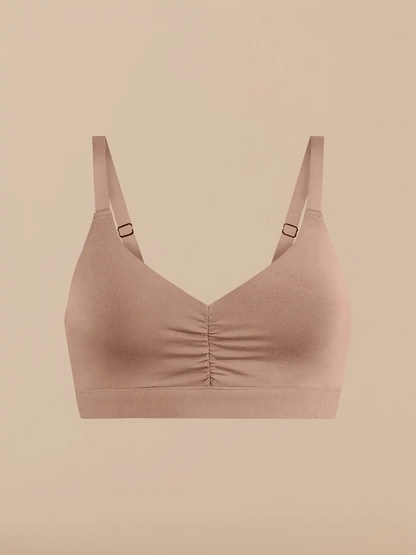 Curvy UltraModal™ FeelFree Ruched Bralette | Cocoa