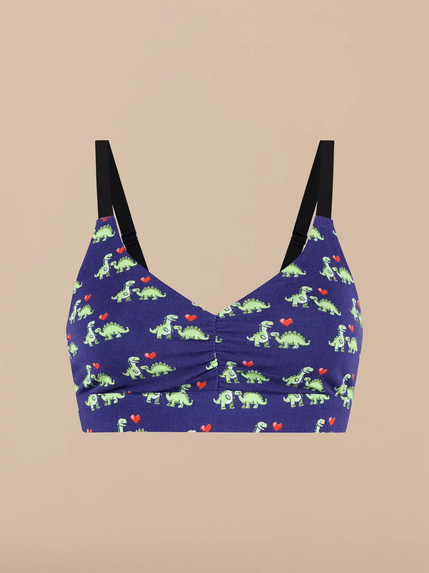 Curvy UltraModal™ FeelFree Ruched Bralette | Jurassic Joy