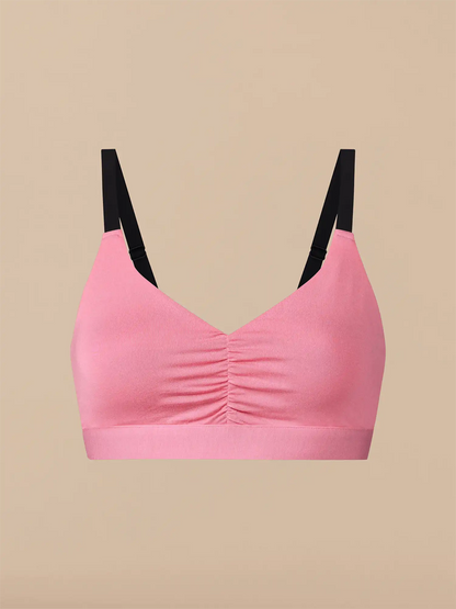 Curvy UltraModal™ FeelFree Ruched Bralette | Pop Pink
