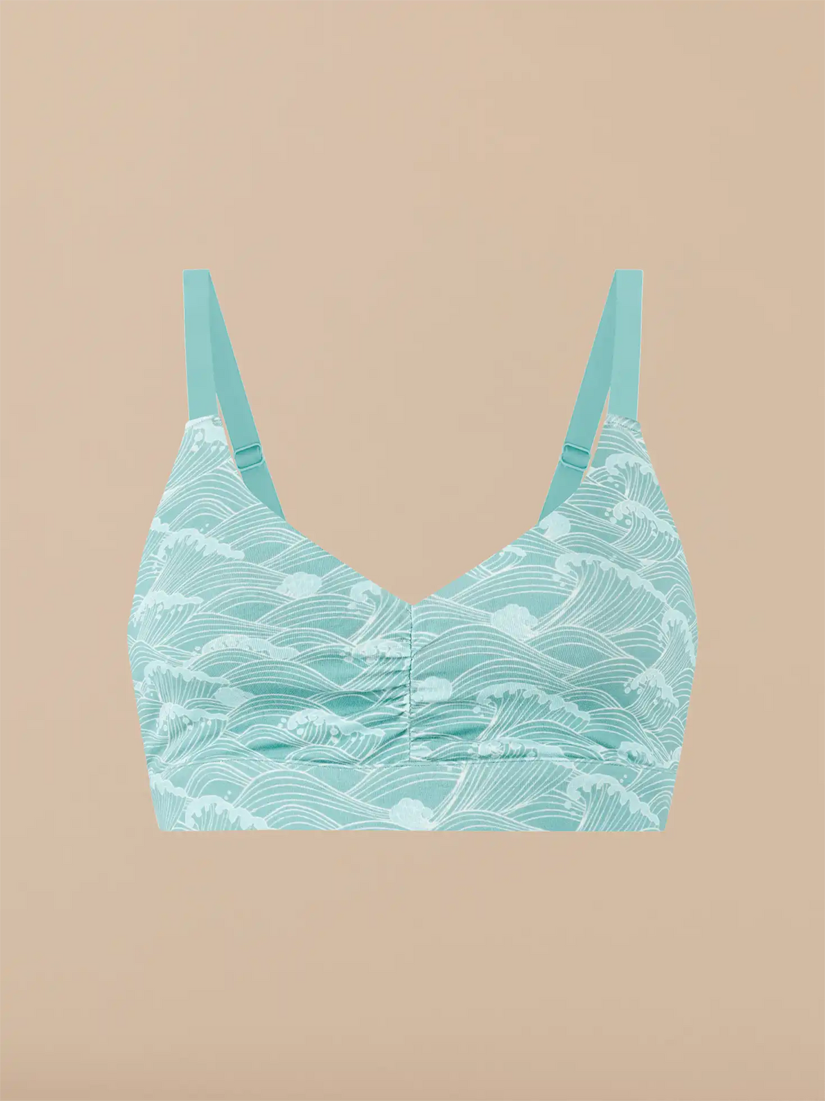 Curvy UltraModal™ FeelFree Ruched Bralette | Tidal