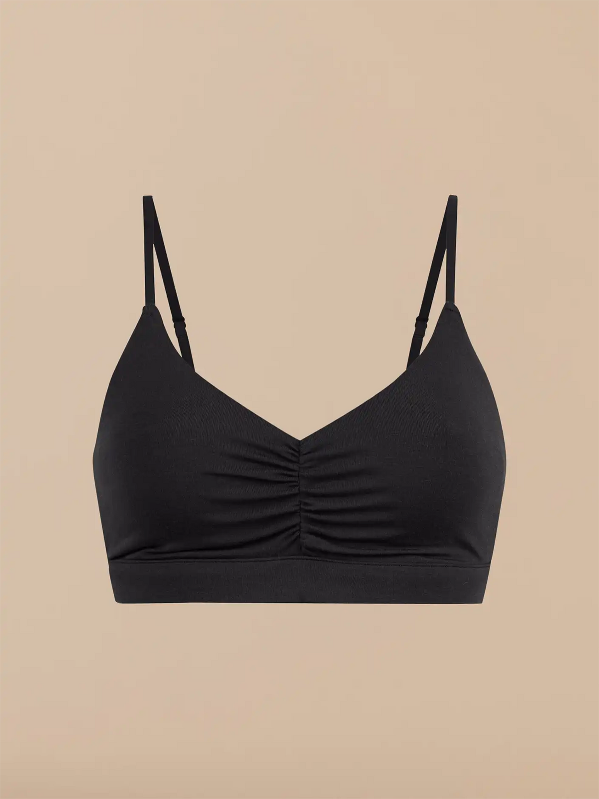 UltraModal™ FeelFree Ruched Bralette with Cups | Black