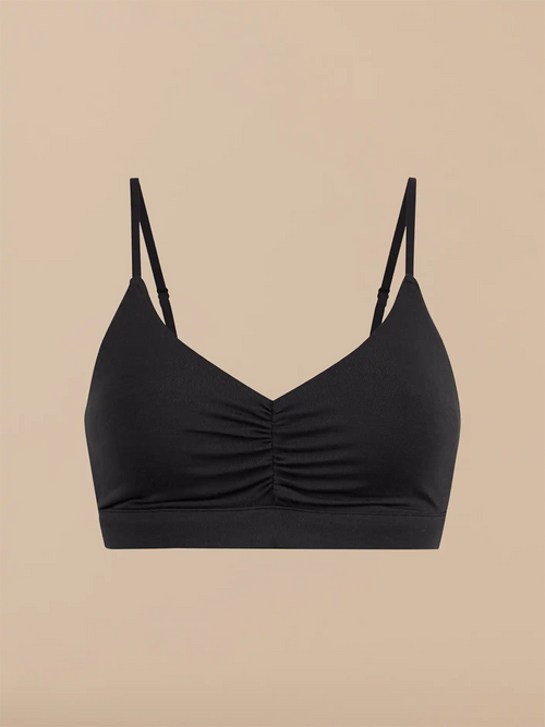 UltraModal™ FeelFree Ruched Bralette with Cups | Black