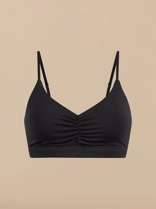 UltraModal™ FeelFree Ruched Bralette with Cups | Black