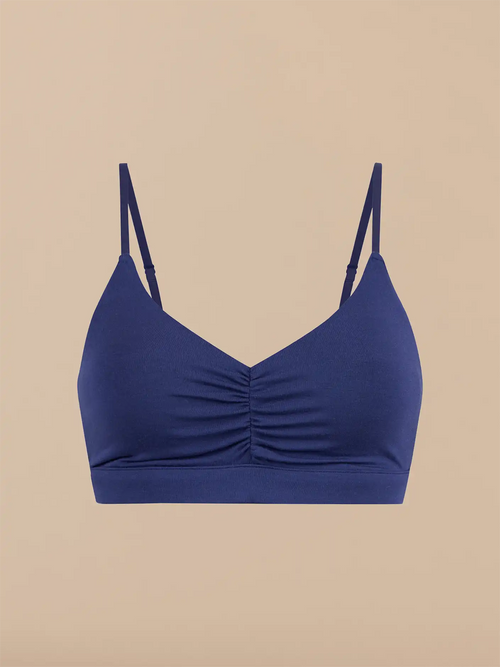 UltraModal™ FeelFree Ruched Bralette with Cups | Navy