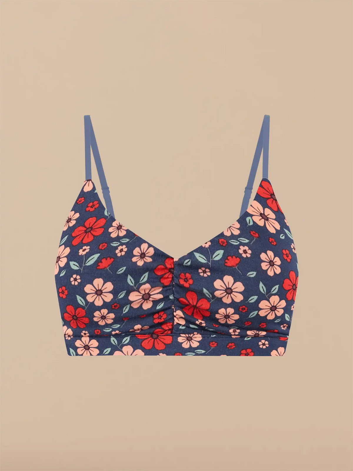 UltraModal™ FeelFree Ruched Bralette with Cups | Sweet Bloom