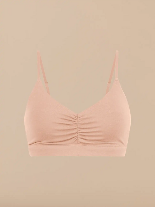 UltraModal™ FeelFree Ruched Bralette with Cups | Sand Dune