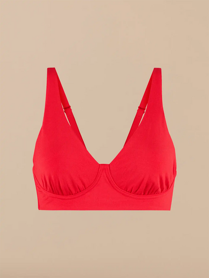 UltraModal™ FeelFree Longline Bralette | Chili Red