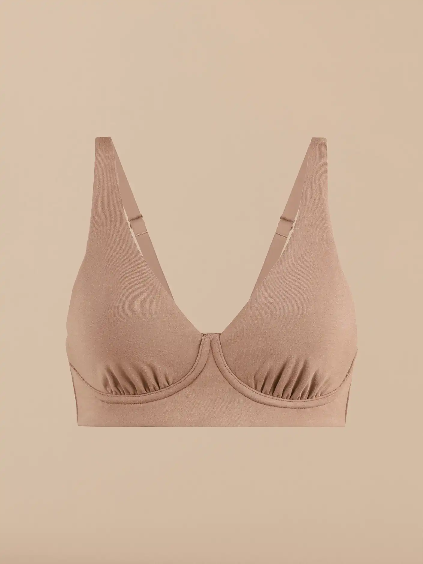 UltraModal™ FeelFree Longline Bralette | Cocoa