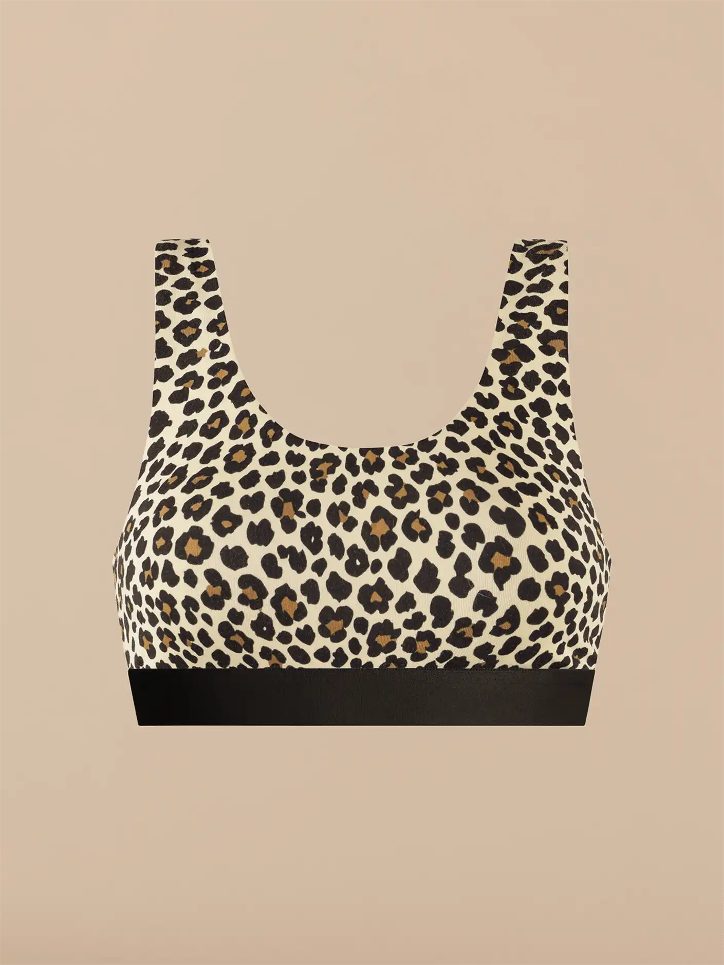 Curvy UltraModal™ Core Scoop Bralette | Wild Cat