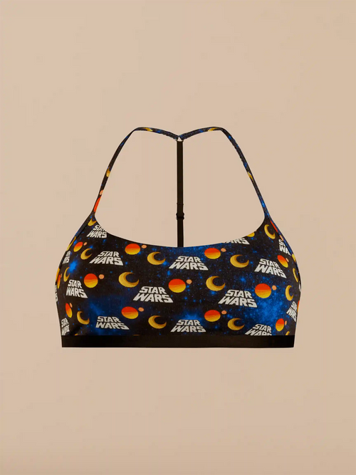 UltraModal™ Core T-Back Bralette | Galaxy Far Far Away