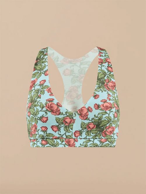 UltraModal™ FeelFree Racerback Bralette | Peonies