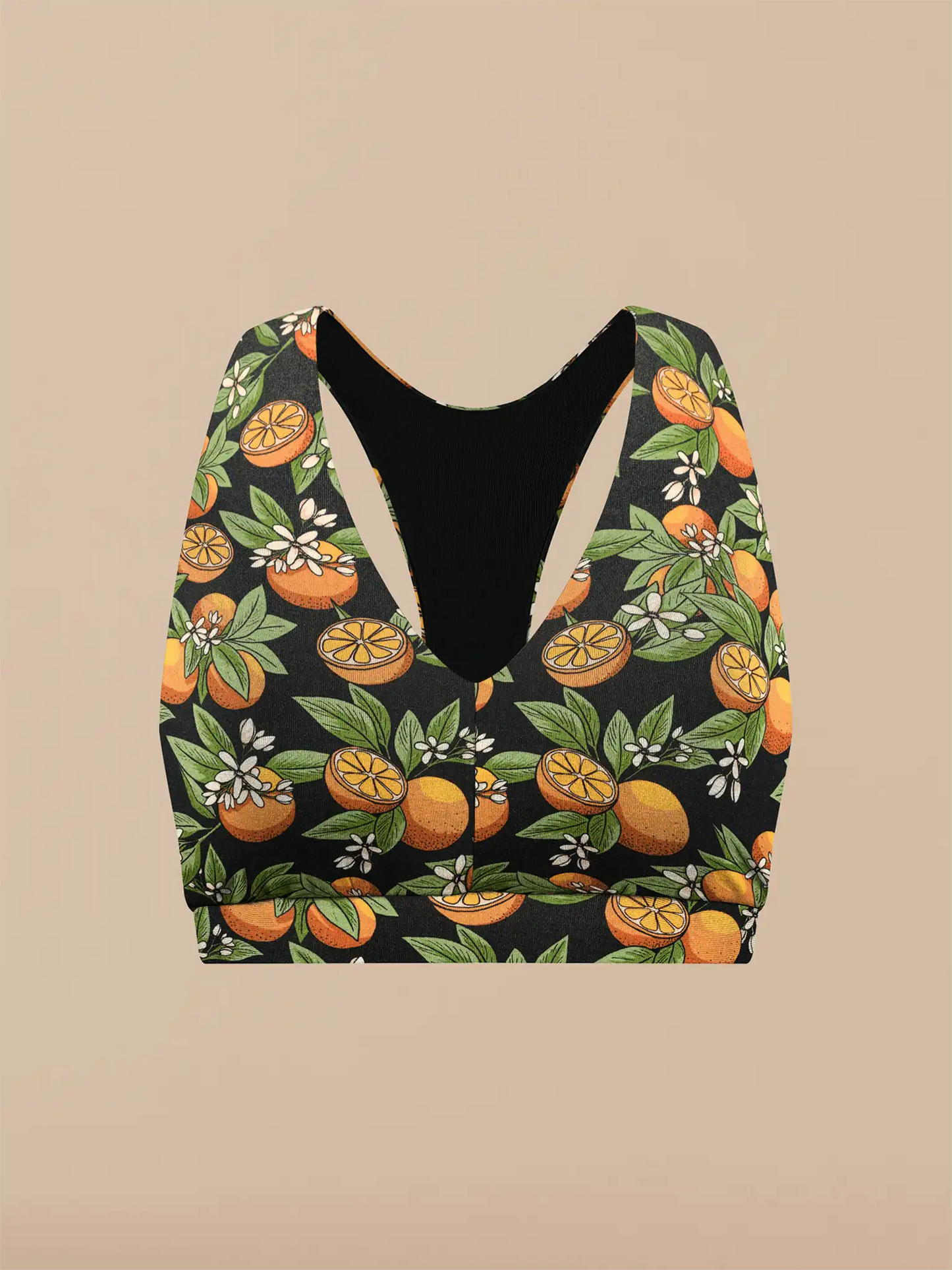 UltraModal™ FeelFree Curvy Racerback Bralette | Tangerine Dreams