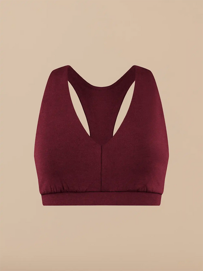 UltraModal™ FeelFree Curvy Racerback Bralette | Heather Plum