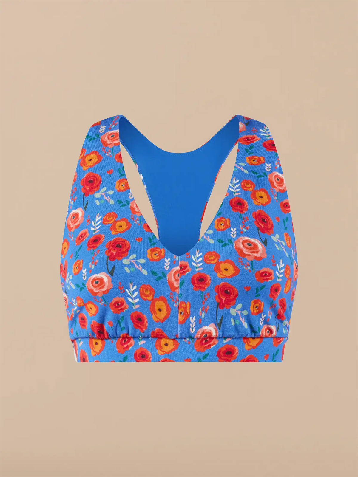 UltraModal™ FeelFree Curvy Racerback Bralette | Painted Petals